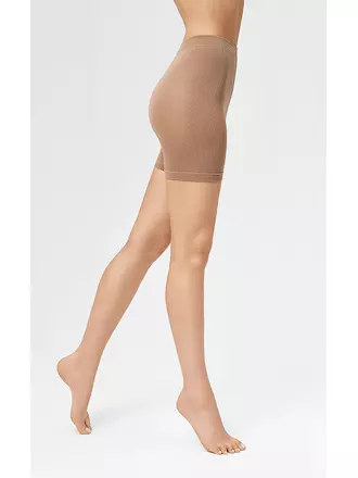 Шортики микрофибра с флисом minimi piuma 260 shorts caramello, , 6, MINIMI, - 1