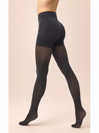 Матовые колготки с эффектом «пуш-ап» minimi push up micro 3d 70/140 carbone, , 2, MINIMI, - 1