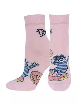 Носки детские "простоквашино" брестские 3052 бл.розовый, , 19-20, БРЕСТСКИЕ, - 1