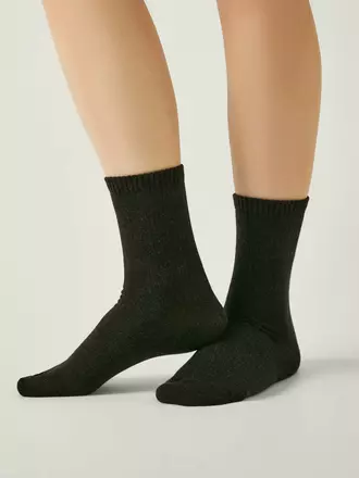 Удлинённые женские носки conte classic 751 черный, , 39-41 (25-27), CONTE ELEGANT, - 1