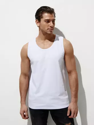 Майка мужская omsa cotton u1101 bianco, , 52(2XL), OMSA, - 1