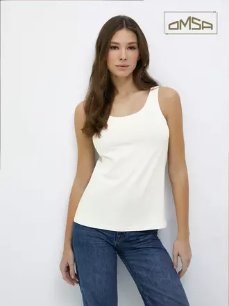 Майка женская omsa d1101 avorio, , 48 (L), OMSA, - 1