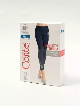 Леггинсы женские conte lore navy, , 164-98/M, CONTE ELEGANT, - 1
