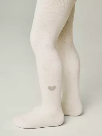 Теплые колготки для девочек sof-tiki 699 молочный, , 116-122 (18), CONTE-KIDS, - 1