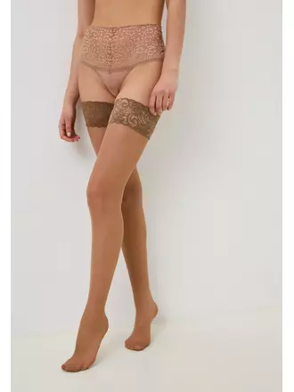 Чулки innamore flirt 20 miele, , 1/2 (S/M), INNAMORE, - 1