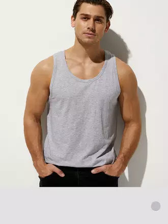 Майка мужская omsa melange u1102 grigio chiaro melange, , 48 (L), OMSA, - 1