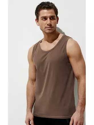 Майка мужская omsa cotton u1101 cappuccino, , 46 (M), OMSA, - 1