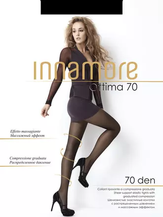 Колготки innamore ottima 70 capuccino, , 5, INNAMORE, - 1