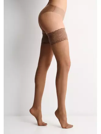 Чулки incanto tiffany 20 daino, , 1/2 (S/M), INCANTO, - 1