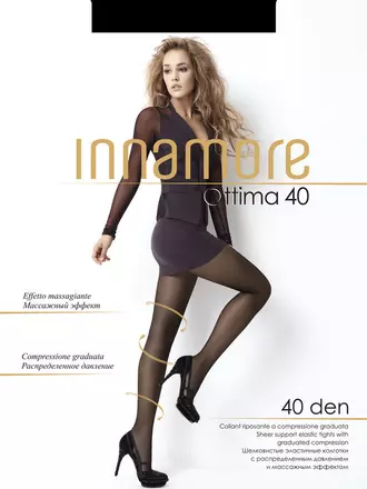 Колготки innamore ottima 40 bronzo, , 4, INNAMORE, - 1