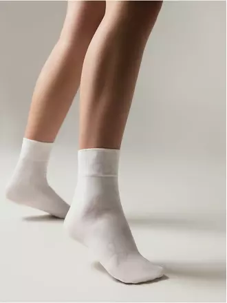 Носки женские с рисунком «розовые бантики» fantasy 941 mix, , 36-39 (23-25), CONTE ELEGANT, - 1