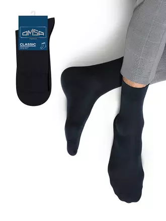 Носки мужские omsa classic 203 blu, , 45-47 (29-31), OMSA, - 1