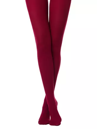 Теплые колготки из микрофибры trendy 150 viva magenta, , 2, CONTE ELEGANT, - 1