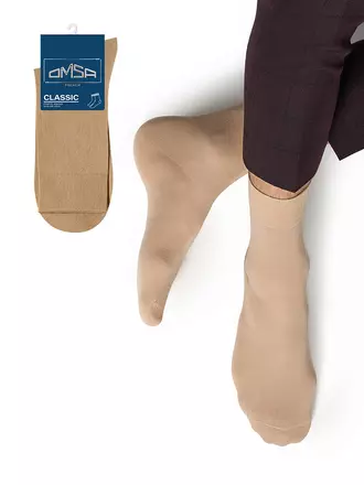 Носки мужские omsa classic 203 beige, , 45-47 (29-31), OMSA, - 1