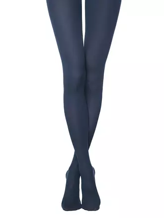 Плотные колготки из микрофибры conte trendy 150 navy, , 2, CONTE ELEGANT, - 1
