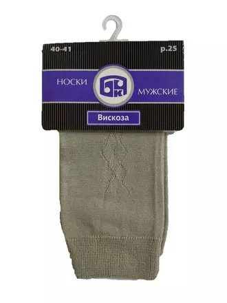 Носки мужские из вискозы брестские 2102 перламутр, , 40-41 (25), БРЕСТСКИЕ, - 1