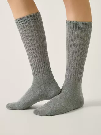 Тёплые носки с махровой стопой conte comfort 750 серый, , 36-38 (23-25), CONTE ELEGANT, - 1