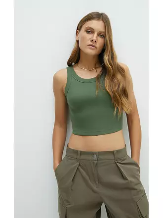 Топ женский из трикотажа кашкорсе minimi 1141_02ce militari, , 42 (XS), MINIMI, - 1