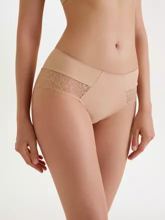 Трусы "слип" со средней линией талии autograph rp3129 нюд, , 98/M, CONTE ELEGANT, - 1