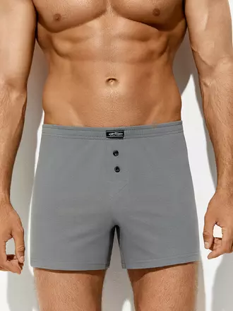 Трусы мужские шорты-боксеры из 100% хлопка omsa omb 1243 grigio, , 48 (L), OMSA, - 1