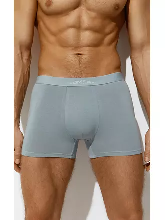 Мужские трусы боксеры с открытой резинкой omsa omb 1234-1 grigio chiaro, , 52 (2XL), OMSA, - 1