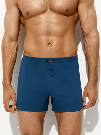 Трусы мужские шорты-боксеры из 100% хлопка omsa omb 1243 jeans, , 46 (M), OMSA, - 1