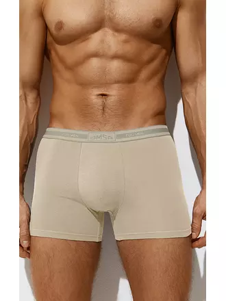 Трусы мужские боксеры с открытой резинкой omsa omb 1234 beige chiaro, , 52 (2XL), OMSA, - 1