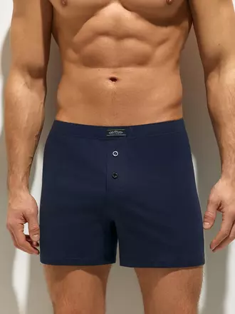 Мужские трусы-боксеры omsa omb 1243-1 blu notte, , 52 (2XL), OMSA, - 1