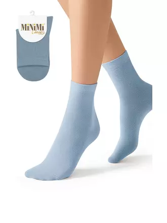 Носки женские minimi mini cotone 1202 jeans chiaro, , 39-41 (25-27), MINIMI, - 1