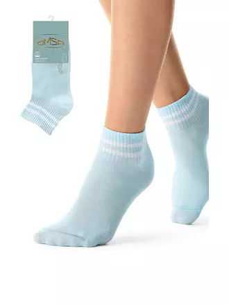 Укороченные носки женские omsa active 154 blu сhiaro, , 36-38 (23-25), OMSA, - 1