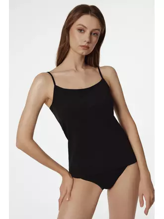 Топ женский на тонких бретелях conte lt 2019 black, , 170-84/XS, CONTE ELEGANT, - 1