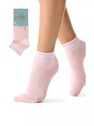 Укороченные носки женские omsa active 154 rosa antico, , 36-38 (23-25), OMSA, - 1