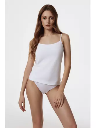 Топ женский на тонких бретелях conte lt 2019 white, , 170-84/XS, CONTE ELEGANT, - 1