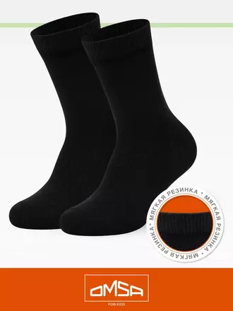 Носки детские omsa kids calzino 21c03 nero, , 19-22 (12-14), OMSA, - 1