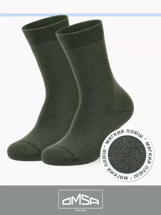 Теплые детские носки omsa kids calzino 21c05 militari, , 23-26 (14-16), OMSA, - 1