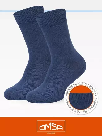 Носки детские omsa kids calzino 21c03 jeans, , 23-26 (14-16), OMSA, - 1