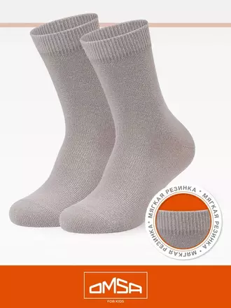 Носки детские omsa kids calzino 21c03 grigio chiaro, , 23-26 (14-16), OMSA, - 1