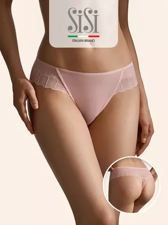 Трусы женские «стринги» sisi 2111b glamour string cipria, , 48 (L), SISI, - 1