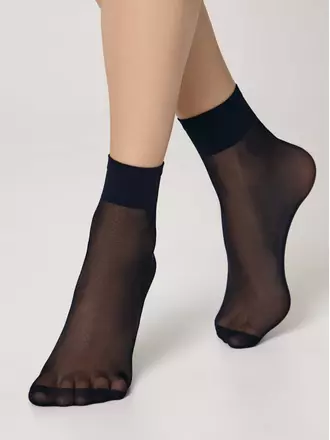 Носки женские solo 40 (2 пары) nero, , 36-39 (23-25), CONTE ELEGANT, - 1