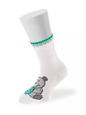 Носки детские (цифры) omsa kids calzino 21p70 bianco, , 27-30 (16-18), OMSA, - 1