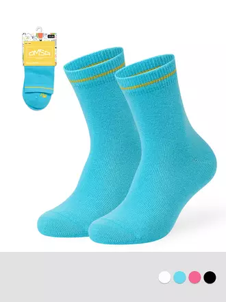 Носки детские (лапки на стопе) omsa kids calzino 21p61 turchese, , 31-34 (18-20), OMSA, - 1