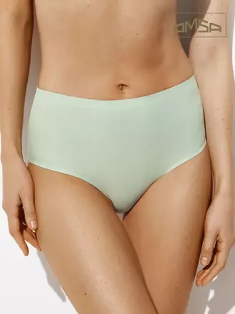 Женские трусы-слипы с высокой линией талии omsa omd 2231b invisible slip maxi menta, , 50 (XL), OMSA, - 1