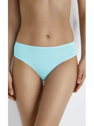 Трусы женские «слипы» c высокой линией талии omsa omd 2221s soft slip midi menta, , 52 (2XL), OMSA, - 1