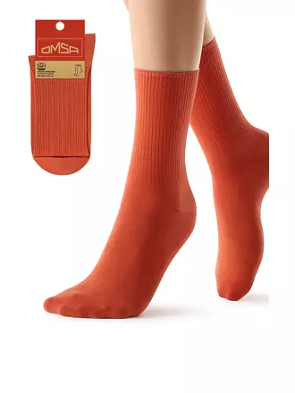 Женские высокие носки omsa eco 254 terracotta, , 39-41 (25-27), OMSA, - 1