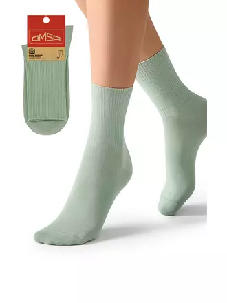 Женские высокие носки omsa eco 254 menta, , 39-41 (25-27), OMSA, - 1