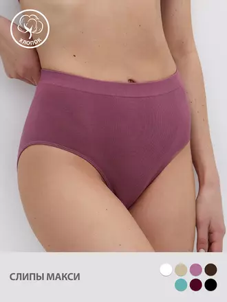 Трусы слипы с поддерживающим эффектом omsa omd 2231s cotton slip maxi sherbet, , 50 (XL), OMSA, - 1