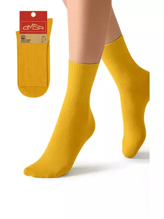 Женские высокие носки omsa eco 254 giallo, , 39-41 (25-27), OMSA, - 1