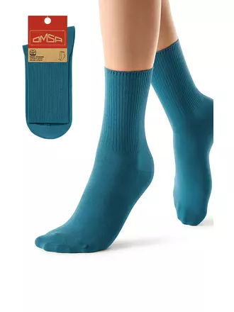Женские высокие носки omsa eco 254 acqua, , 39-41 (25-27), OMSA, - 1