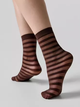 Носки женские conte fantasy 25с-180сп chocolate, , 36-38 (23-25), CONTE ELEGANT, - 1