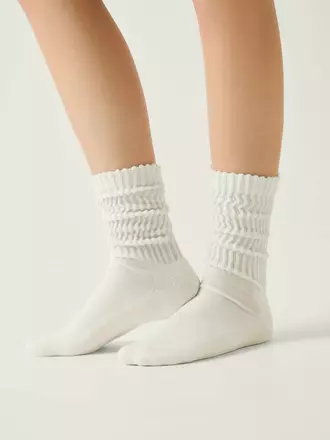 Тёплые носки из хлопка с махровой стопой conte comfort 750 молочный, , 39-41 (25-27), CONTE ELEGANT, - 1
